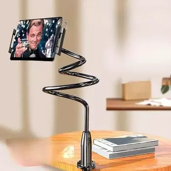 Подставка для телефона на прикроватной тумбочке, ленивая настольная подставка для телефона, универсальная подставка для планшета, подставка для iPad phone rotating base 80cm чёрный