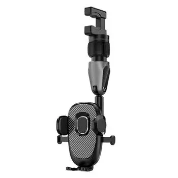 Подставка для телефона на зеркало заднего вида, вращающаяся на 360 градусов, широкоугольный держатель для сотового телефона