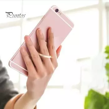 Подставка для телефона, регулируемая пряжка с кольцом-каплей, без маркировки, металлическая настольная подставка, держатель мобильного телефона для офиса чёрный