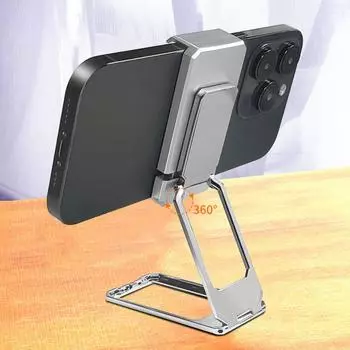 Подставка для телефона Телескопическая пряжка Регулируемый угол Магнитное кольцо для пальца Вращающееся крепление для телефона Держатель для телефона розового золота