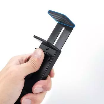 Подставка для телефона в самолете, настольный держатель, вращающийся на 360 градусов, складной дорожный стол, держатель для ленивого автомобильного сиденья для телефона с диагональю 4,7–6,9 дюйма чёрный