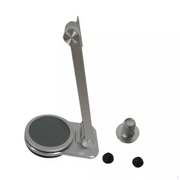 Подставка для телефона, вращающийся на 360° держатель для планшета для стола серебряный