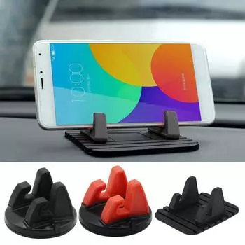 Подставка для телефона, высокий держатель для мобильного телефона, нескользящий, устойчивый, силиконовый держатель для приборной панели автомобиля, держатель для мобильного телефона 3