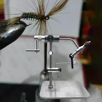 Подставка для тисков для вязания мушек с нескользящими силиконовыми накладками повышенной прочности