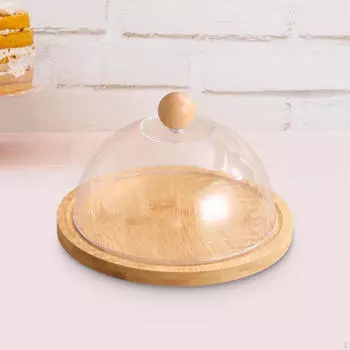 Подставка для торта, держатель для пирога, хлеба, праздничного угощения, сервировочное блюдо, круглый поднос для Small