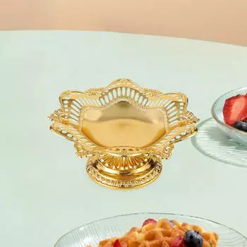 Подставка для торта держатель железный элегантный сервировочный поднос кухонный сервировочный для праздничного угощения пирога выпечки