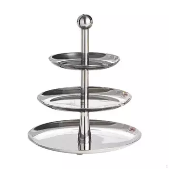 Подставка для торта, подставка для сервировки еды, 3-х уровневая подставка для кексов с фруктами на день рождения
