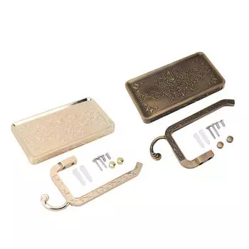 Подставка для туалетной бумаги в ванной с держателем для мобильного телефона, настенная многофункциональная, алюминиевая, для туалетной бумаги Antique Carving