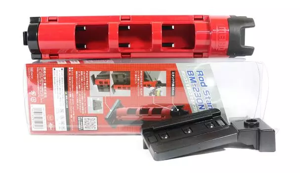 Подставка для удилищ Meiho BM-230N, совместимая с серией BM, красная (2726)