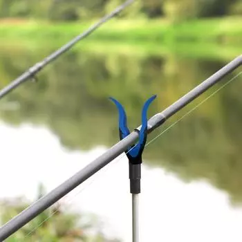 Подставка для удилища для ловли карпа, противоскользящая, TPR, V-образная, портативная, легкая, 45359, нить