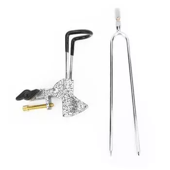 Подставка для удочки из нержавеющей стали с возможностью вращения на 360°, регулируемая, вставная, для рыбалки