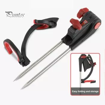 Подставка для удочки, регулируемая, складная, легкая, прочная, для морской рыбалки, аксессуары для рыбалки на открытом воздухе A