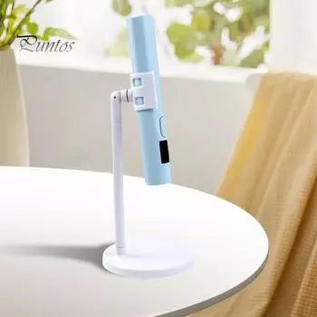 Подставка для УФ-лампы для ногтей, вращение на 360 градусов, регулируемый угол освещения, магнитный строительный гель для ногтей, подставка для домашнего салона, маникюра, съемная прочная белый