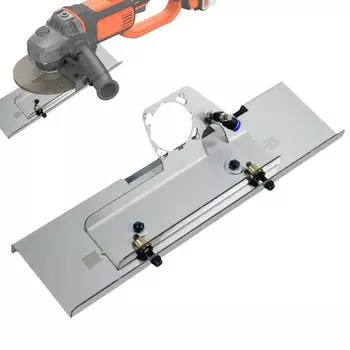 Подставка для угловой шлифовальной машины, держатель для шлифовальной машины, безопасная и точная резка плитки, 45 градусов, устойчивый многофункциональный держатель для шлифовальной машины для плитки GERMANY