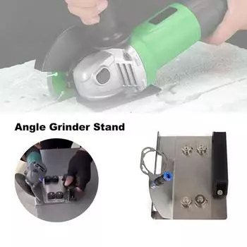 Подставка для угловой шлифовальной машины, держатель для точной шлифовальной машины, регулируемый для резки плитки под углом 45°, специальный портативный кронштейн для резки