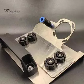 Подставка для угловой шлифовальной машины. Кронштейн для станка для резки фаски под углом 45 градусов. Высокая стабильность. Прочная несущая способность. Регулируемый фиксированный держатель для угловой шлифовки. 1 Set