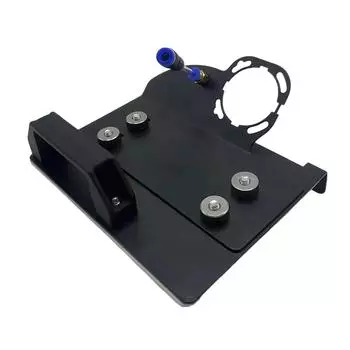 Подставка для угловой шлифовальной машины, универсальная опора для угловой шлифовальной машины 45 °, регулируемая портативная машина для снятия фаски плитки на 45 градусов для резки керамического камня