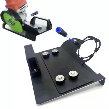 Подставка для угловой шлифовальной машины, высокая устойчивость к коррозии, коррозионностойкий инструмент для резки фаски под углом 45 градусов, тип 100