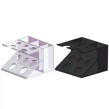 Подставка для ухода за ванной комнатой, водостойкая столешница, стойка для ухода за бородой, акриловый крем для бритья, триммер для бритвы, стойка для спальни белый