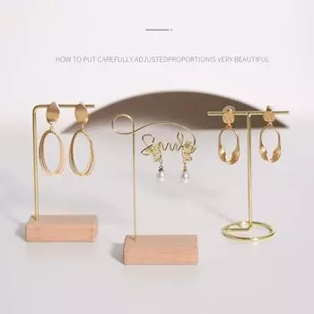 Подставка для ювелирных изделий, держатель для хранения браслетов, сережек, ожерелий, деревянная подставка, органайзер для ювелирных изделий, реквизит для фотографий, украшение для дома