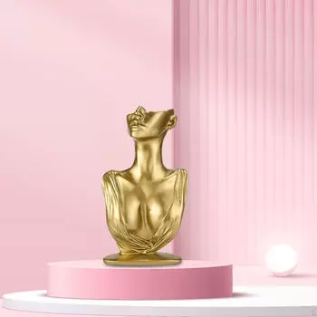 Подставка для ювелирных изделий, держатель для ожерелья, органайзер для женщин, золото