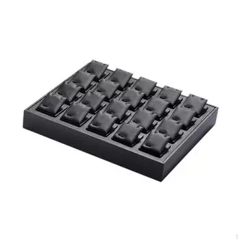 Подставка для ювелирных изделий, держатель для сережек-гвоздиков, многоцелевой комод, портативный кожаный дисплей для сережек