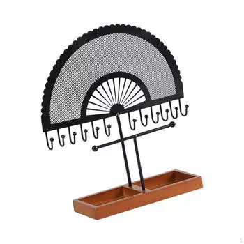 Подставка для ювелирных изделий, держатель для сережек, деревянная стойка для колец для магазинов, декор стола