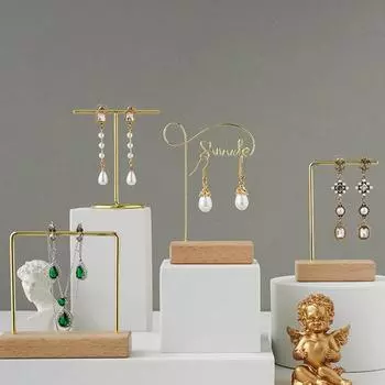 Подставка для ювелирных изделий для сережек, ожерелий, сережек, колец, браслетов, металлических стеллажей для хранения, подвесной держатель для ювелирных изделий