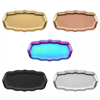 Подставка для ювелирных изделий из браслетов Подставка для хранения ожерелий Держатель серебряный