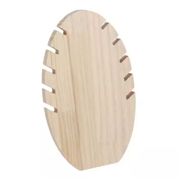 Подставка для ювелирных изделий из дерева, настольный органайзер для ожерелий, держатель для хранения