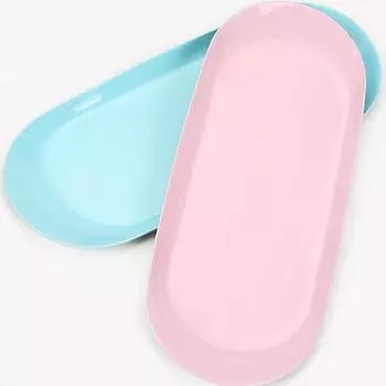 Подставка для ювелирных изделий из нержавеющей стали, настольная подставка для хранения косметики, подставка для ювелирных изделий из металла розовый