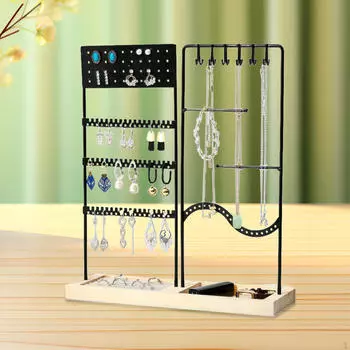 Подставка для ювелирных изделий, подставка для сережек, простой столик, вешалка для ожерелий, многофункциональная для салонов красоты