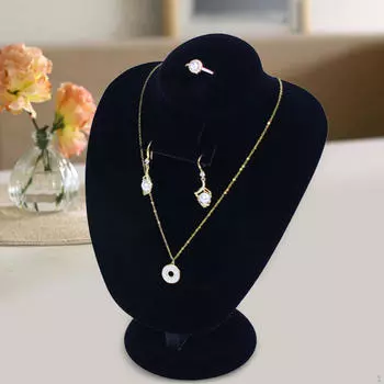 Подставка для ювелирных изделий, решение для хранения ожерелий чёрный