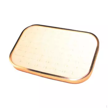 Подставка для ювелирных изделий, серьги, кольца, фланелевый органайзер для хранения вещей для Live 60 Slots