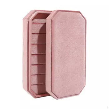 Подставка для ювелирных изделий, шкатулка для хранения драгоценностей, многофункциональное кольцо синий