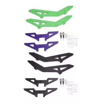 Подставка для велосипеда напольная, регулируемая, ABS, нескользящая, устойчивая к царапинам, быстросъемная, универсальная, для парковки велосипедов Green Violet