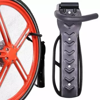 Подставка для велосипеда настенное крепление держатель для велосипеда горного велосипеда стойки для хранения вешалка для крепления на крючок стойка сталь черный чёрный