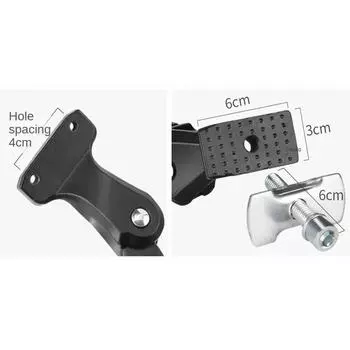 Подставка для велосипеда, парковочная стойка для велосипеда, регулируемая боковая подставка, держатель для ног, подставка для ног, запасные части для велоспорта