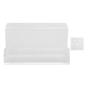 Подставка для виниловых пластинок, акриловый держатель, стойка для ретро-альбомов, проигрывателей, украшение для влюбленных, прозрачный прозрачный