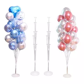 Подставка для воздушных шаров GreenGee Balloon Stick вмещает 13 воздушных шаров. Держатель для воздушных шаров. Подставка для воздушных шаров. Украшение воздушными шарами. Свадебный прием. Предложение.