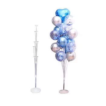 Подставка для воздушных шаров GreenGee Balloon Stick вмещает 13 воздушных шаров. Держатель для воздушных шаров. Подставка для воздушных шаров. Украшение воздушными шарами. Свадебный прием. Предложение.