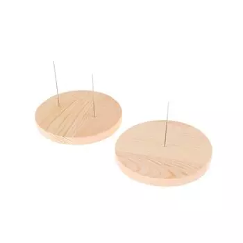 Подставка для вязаных крючком кукол с деревянной подставкой для валяния кукол-животных, идеально подходит для демонстрации войлочных животных 5CM 1 Needle