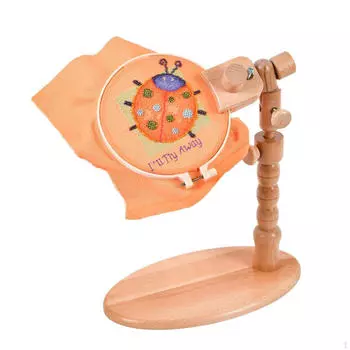 Подставка для вышивания Подставка для вышивки крестом Рамка для игл Простой в использовании держатель пялец