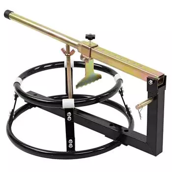 Подставка для замены шин для мотоцикла диаметром от 15 до 20 дюймов, ручной шиномонтажный станок для велосипеда для домашнего гаража чёрный