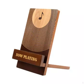 Подставка для записей, витрина для хранения, многофункциональная, простая, деревянная