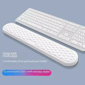 «Подставка для запястья клавиатуры с эффектом памяти, противоскользящая, с функцией массажа» wrist rest фиолетовый