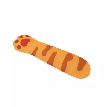 Подставка для запястья «кошачий коготь» Подушка для снятия стресса Уменьшение усталости Эргономичный дизайн основания Подставка для запястья для клавиатуры Память Хлопок Противоскользящий (грамм)