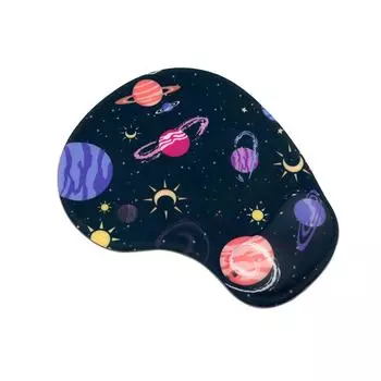 Подставка для запястья Коврик для мыши Эргономичная поддержка рук Нескользящий коврик для игровой мыши Мягкий удобный коврик для мыши для настольного ПК, портативного компьютера 228*192*16mm