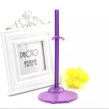 Подставка для запястья куклы, пластиковый кронштейн, стойка, детские аксессуары для кукольного домика фиолетовый