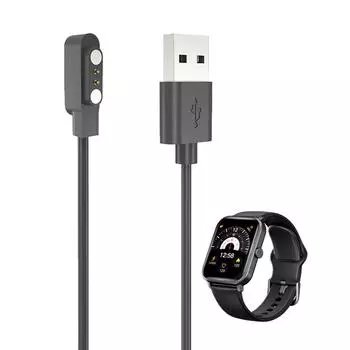 Подставка для зарядки часов USB-кабель для зарядки часов Портативная зарядная база для часов QCY GTS Магнитный держатель для зарядки